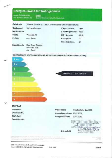 Energieausweis