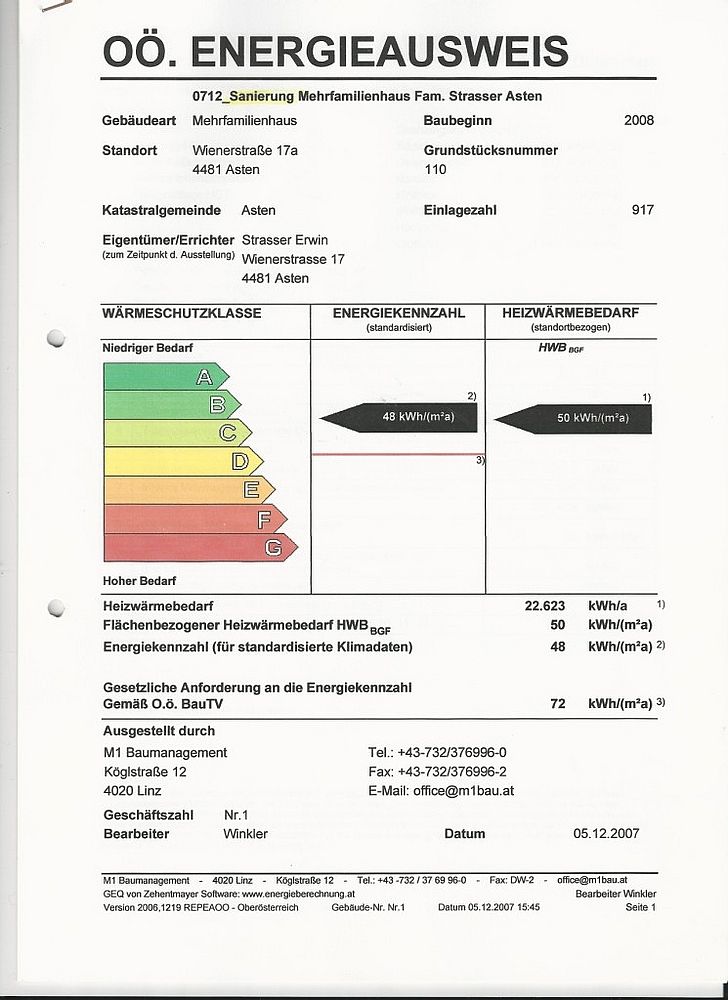 Energieausweis